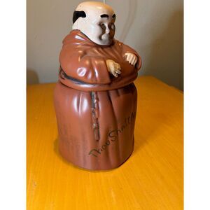McCoy Friar Monk "Thou Shalt Not Steal" Cookie Jar MCM 1940's